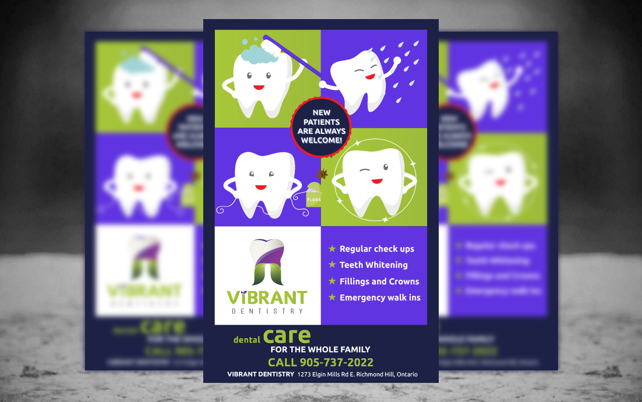 vibrant flyer